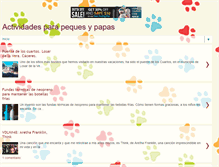Tablet Screenshot of papasypeques.com